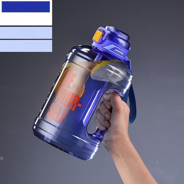 Bestbags Tragbare Sportwasserflasche aus Tritan in Blau, 1600 ml - Bild 1