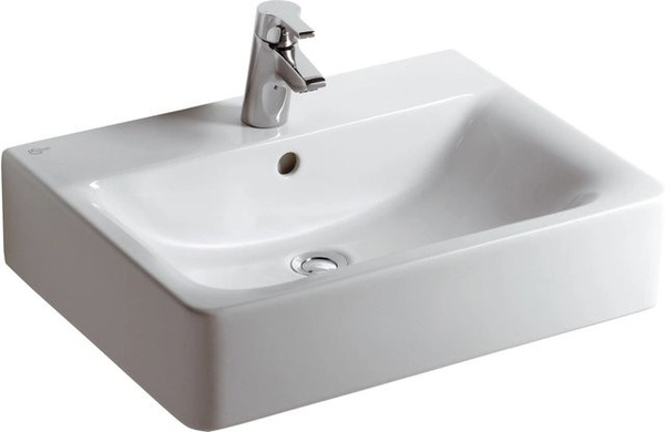 Ideal Standard Waschbecken Connect Cube Weiß Breite: 60 cm