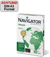 Navigator Universal Kopierpapier A3, 80 g/m², Weiß, 500 Blatt - Bild 1