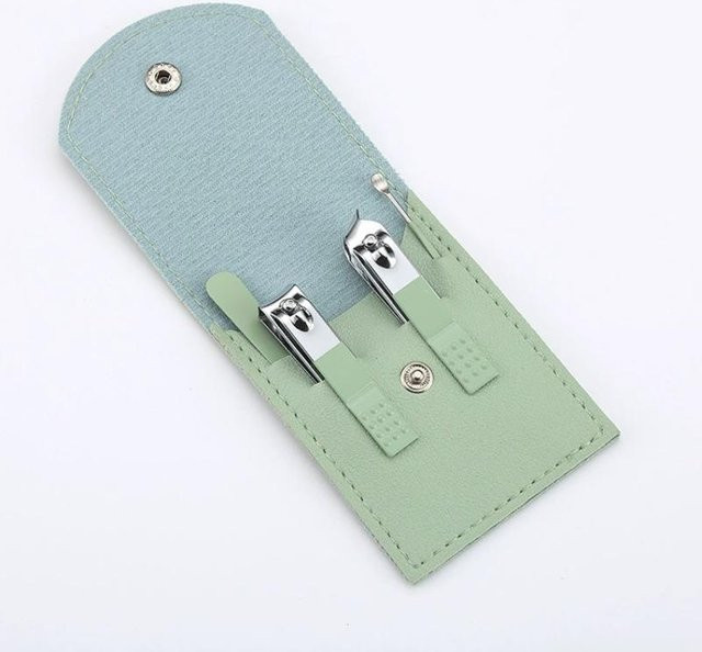 TIHUAT Nagelpflegeset, 6-teilig, Dunkelgrün, Unisex - Bild 1