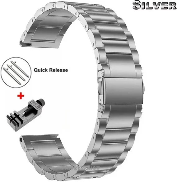 CAOWTAN Uhrenarmband Titan, Edelstahl, Unisex - Bild 1
