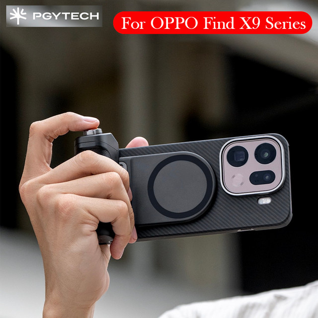 PGYTECH Fotografie Controller Rückseite Hülle für OPPO Find X9 Pro in Schwarz - Bild 1