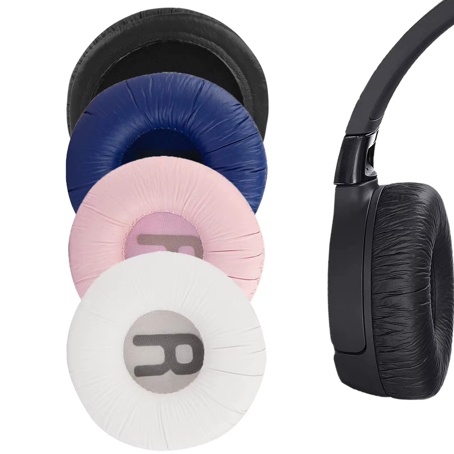 JBL Ersatz-Set aus Schaumstoff-Ohrpolstern und Kopfbügel-Polster für Tune 500BT T450 T520BT 510BT 600 660NC in Weiß und Multicolour, Durchmesser: 70 mm - Bild 5