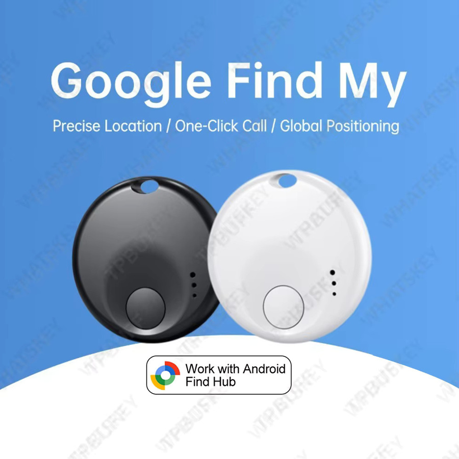 Peocke Android GPS-Tracker mit Google Find My Device Funktion, tragbarer Finder in Weiß - Bild 4
