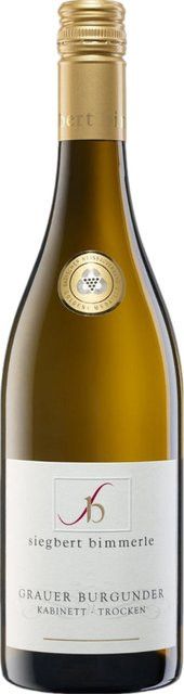 Siegbert Bimmerle Pinot Grigio Weißwein, trocken, Baden, 2025, 0,75 l - Bild 1