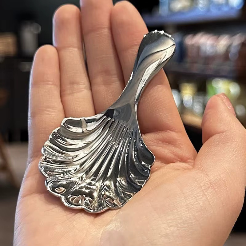 Mini Teelöffel aus Edelstahl in Silber, poliert, 2er-Set - Bild 3