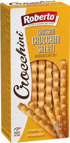 Roberto Crocchini Grissini Salati 4 x 62,5 g - Bild 1