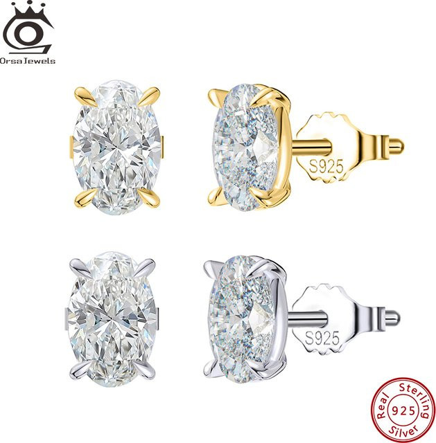ORSA JEWELS Ohrringe, 925 Silber, Zirkonia, Damen - Bild 1