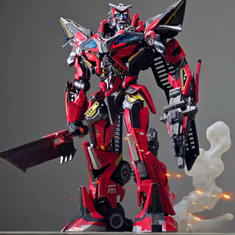 BLOKEES Transformers Blitzwing, Baustein-Figur, Bewegliches Modell - Bild 3