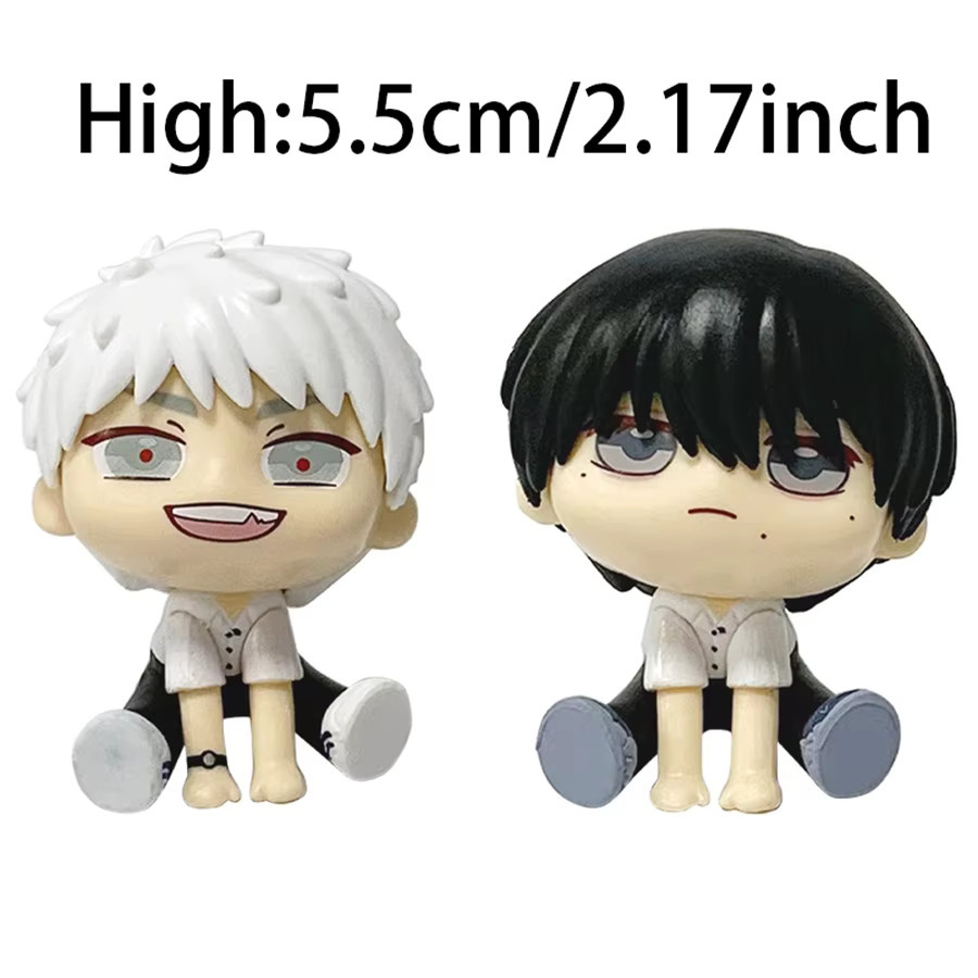 Bandai Anime Figur Hikaru Ga Shinda Natsu - Hikaru Indou und Yoshiki Tsujinaka Actionfigur aus PVC, Multicolor, Höhe: 5,5 cm - Bild 2