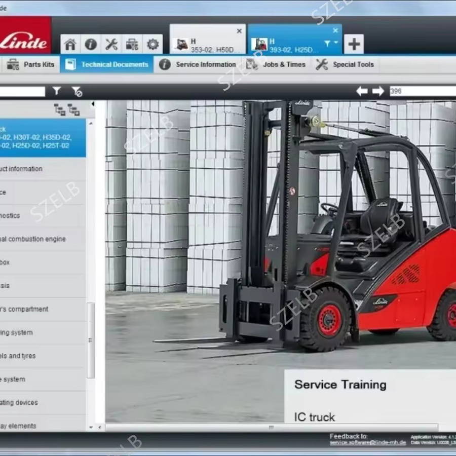 Linde Service Guide LSG 5.2.2 U0310 mit Installationshilfe und Unlocked Keygen - Bild 2