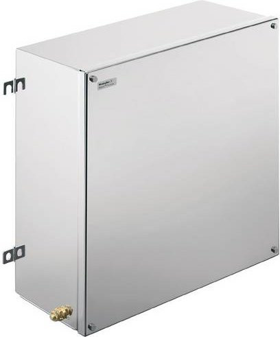 Weidmüller KTB FS 484815 S4E1 Gehäuse aus Edelstahl in Silber, B/T/H: 48,0 x 48,0 x 15,0 cm - Bild 1
