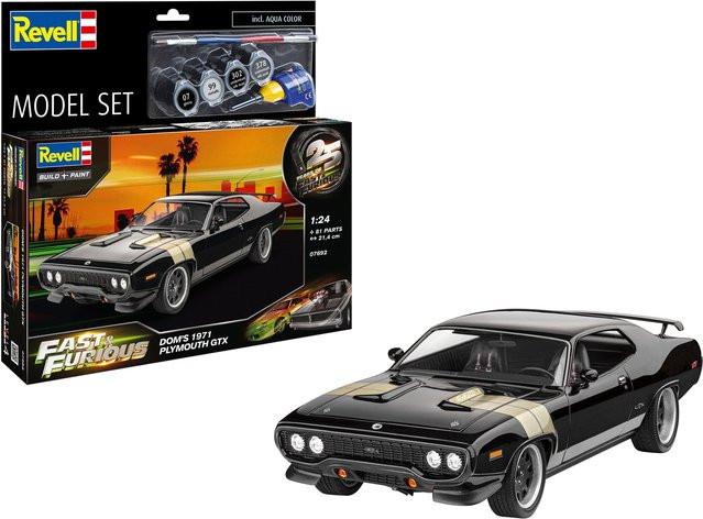 Revell Fast & Furious Plymouth GTX 1971, Modellbausatz, 1:24 - Bild 1