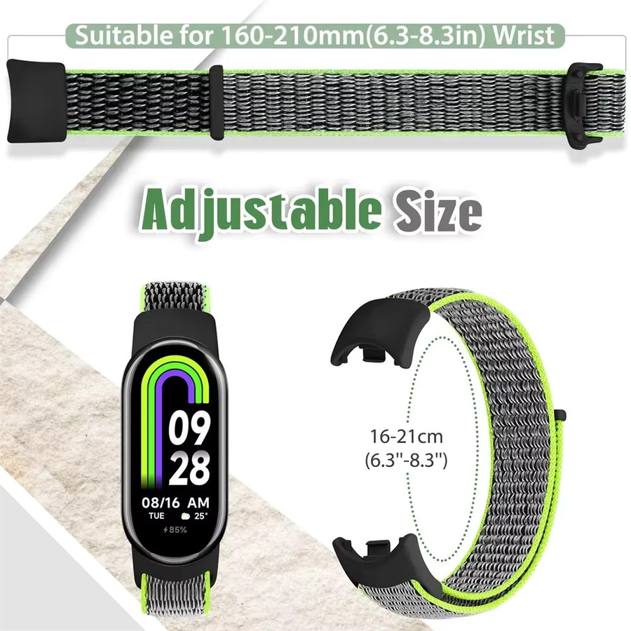 Xiaomi Uhrenarmband Nylon, Schwarz, Unisex - Bild 4