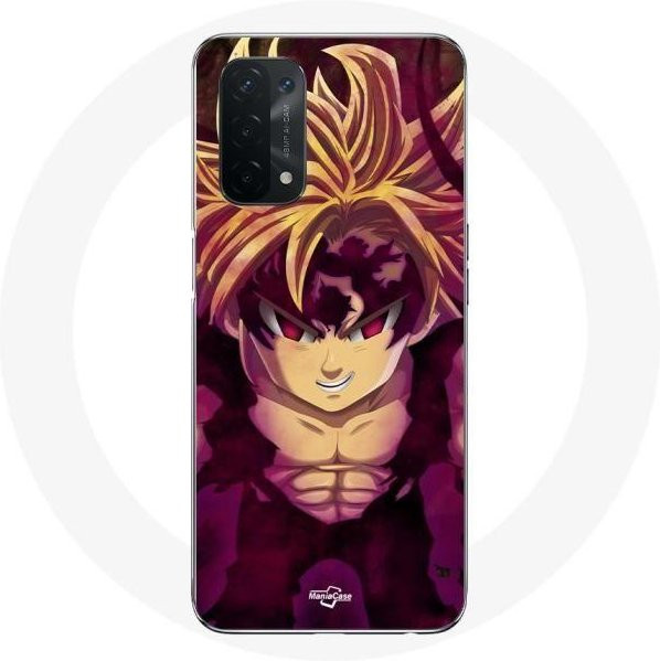 MANIACASE Handyhülle für Oppo A74 im Manga Seven Deadly Sins Design, Multicolor - Bild 1