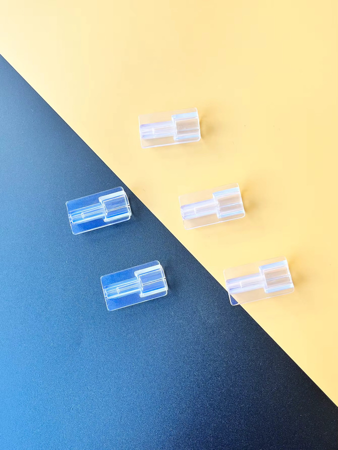 5er-Set Silikon Kabelwickler und Schutzhüllen für Apple iPhone Ladekabel in Transparent - Bild 2