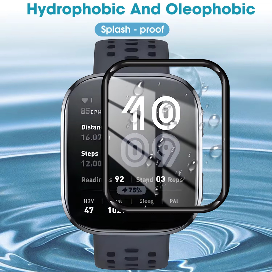 Huami Amazfit Bip 6 Displayschutzfolie, Silikon, transparent - Bild 5