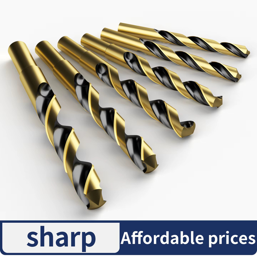 Mabu 5er Set Spiralbohrer aus Kobaltlegierung in Gold, Durchmesser 1–5 mm, für Edelstahl, Eisen und Aluminiumlegierungen - Bild 3