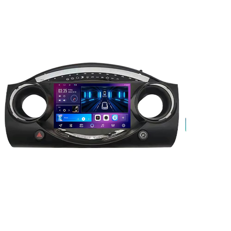 AIXNAVIS Android 16 Autoradio mit 2K Bildschirm und CarPlay für BMW Mini Cooper S R50 R52 R53 (2004-2007), Qualcomm 16G-512G, Schwarz - Bild 4