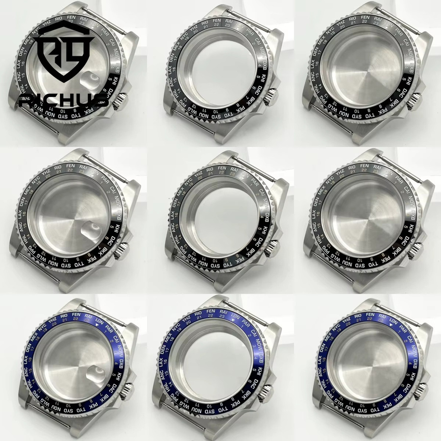RICHUS Uhrengehäuse Edelstahl, Silber, 40 mm, Unisex - Bild 2