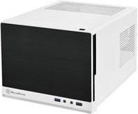 SilverStone SST-SG13WB-Q Cube-Gehäuse Mini-ITX in Schwarz oder Weiß mit USB-C - Bild 1