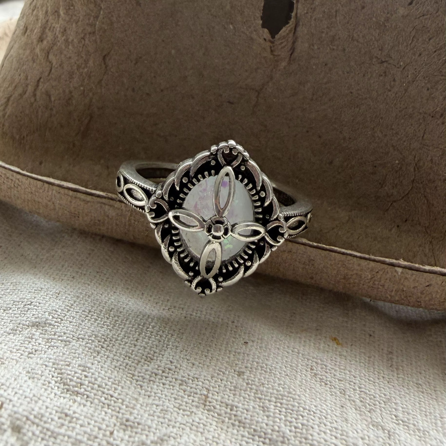 BFCLUB Ring, 925 Silber, Kristall, Damen, minimalistisch - Bild 3