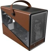 Montech Heritage 30 Pro Tower-Gehäuse in Schwarz und Braun - Bild 1