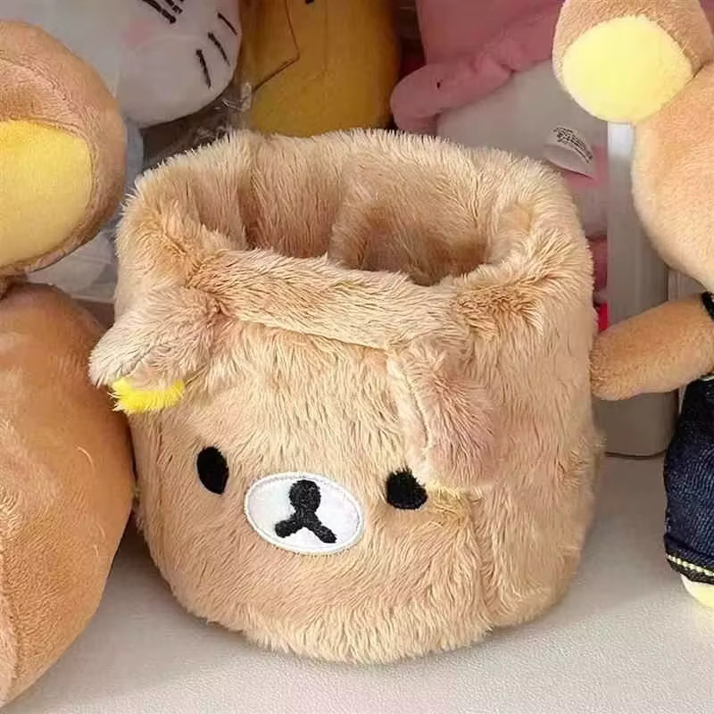FUNISM Rilakkuma Aufbewahrungsbox und Stifthalter in Braun - Bild 2