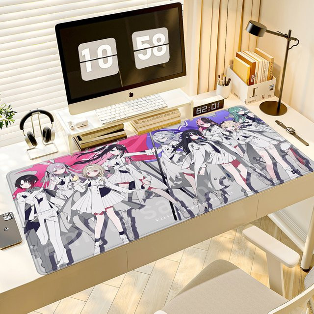 HYBXAXC VSPO Gummi-Mauspad XXL Anime Design Multicolour - Bild 1