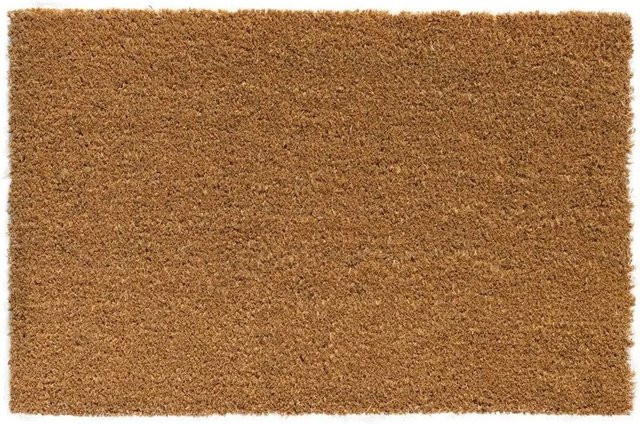 HPFloor Kokosmatte Fußmatte aus Naturmaterial als Schmutzfangmatte in Braun und Beige - Bild 1