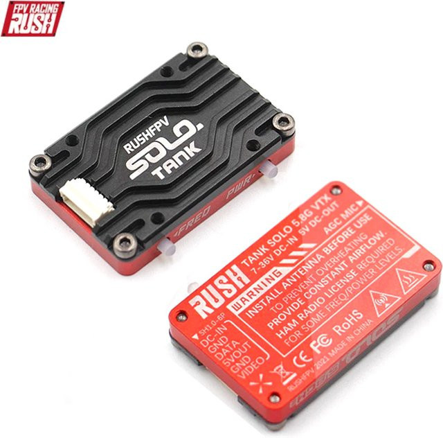 Rush Solo Tank VTX Video Sender CNC Shell 1,6 W für RC FPV - Bild 1