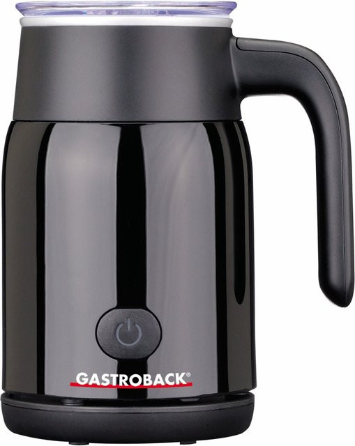 Gastroback Latte Magic Milchaufschäumer in Schwarz - Bild 1