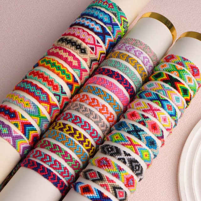 Armbänder Webart, Bunt, Unisex - Bild 1