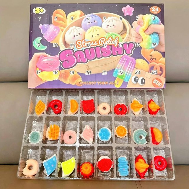 PRELEXT Squishy Fun Box Set, Knetspielzeug, ab 3 Jahren - Bild 1