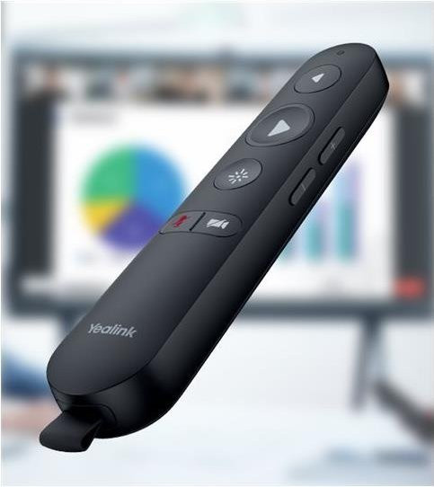 Yealink MB-Remote Fernbedienung in Schwarz mit USB-A Anschluss - Bild 1