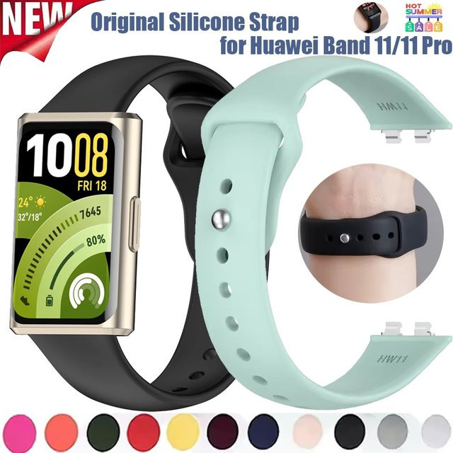 Uhrenarmband Silikon, Huawei Band 11 Pro/11 NFC, Unisex - Bild 1
