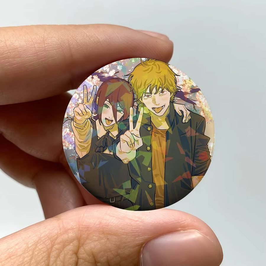 Brosche Anime Kettensäge Mann Reze, Unisex - Bild 4