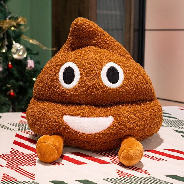 Yiran toy Kacke Plüschtier, Stofftier, braun - Bild 1