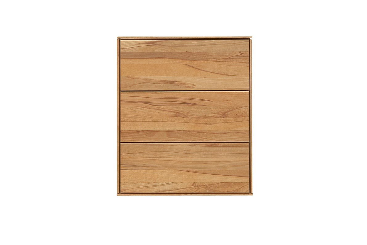 M&H Nachtkommode Mercur aus Holz in Braun - Bild 1