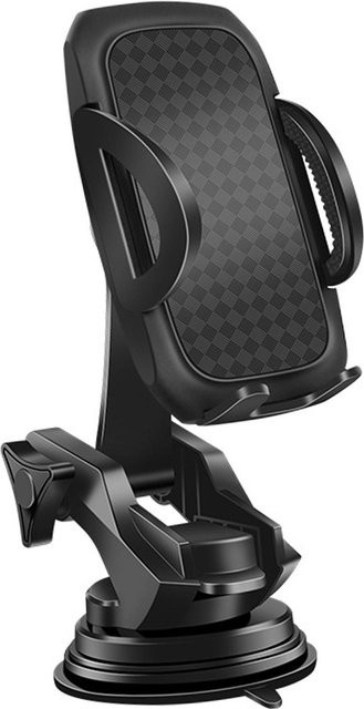 Magnetischer Handyhalter CosyHome 360 Grad drehbar und stoßfest in Grau und Schwarz - Bild 1