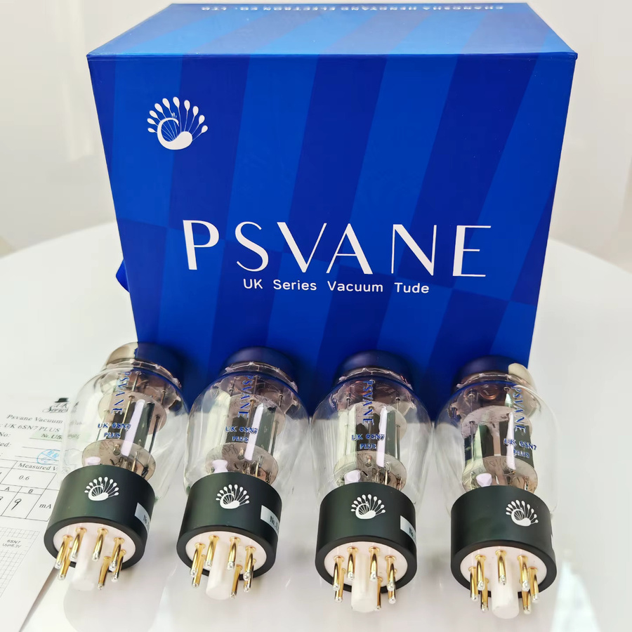 PSVANE UK6SN7PLUS Vakuumröhre als Upgrade und Ersatz für elektronische Röhrenverstärker (6SN7GT, 6N8P, CV181, 6SN7, CV181-TII) - Bild 4