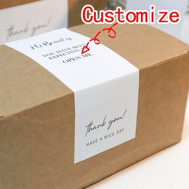 Personalisierte Aufkleber und Grußkarten aus Papier für Geschenke, Büro und Zuhause - Bild 1