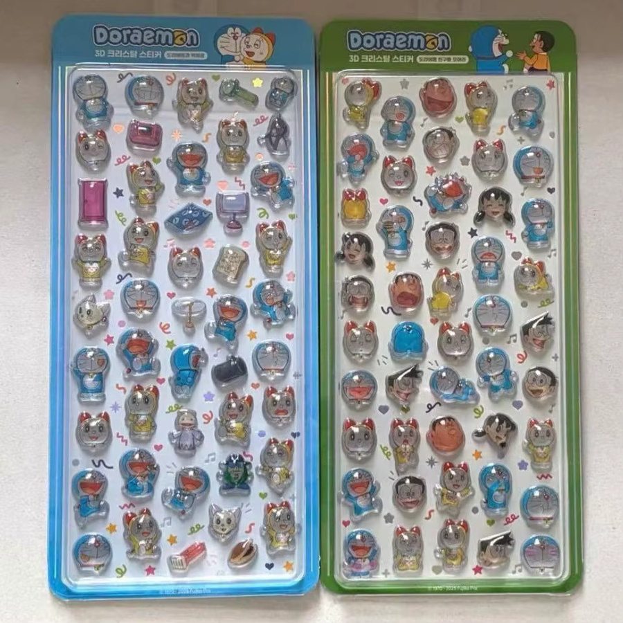 Bandai Doraemon 3D-Aufkleber, Bunt / Mehrfarbig - Bild 3