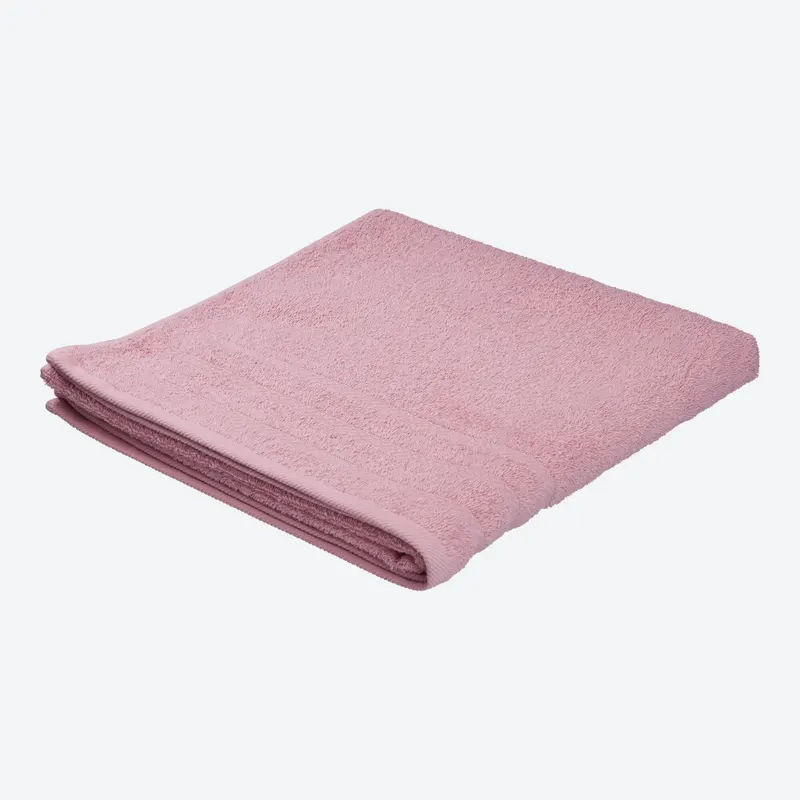 NKD Frottee-Duschtuch CLASSIC aus 100% Baumwolle, Farbe: Pink, B/H: 70 x 140 cm - Bild 2