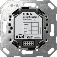 Gira Busankoppler 3 KNX/EIB 200800 Unterputz mit Krallen- und Schraubbefestigung - Bild 1