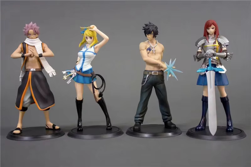 Bandai Fairy Tail Actionfiguren Statue Modell, PVC, Bunt / Mehrfarbig - Bild 2