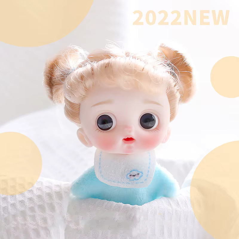 whiteroom Mini-Puppen für Mädchen, niedliche lächelnde Puppe, Bunt / Mehrfarbig - Bild 2