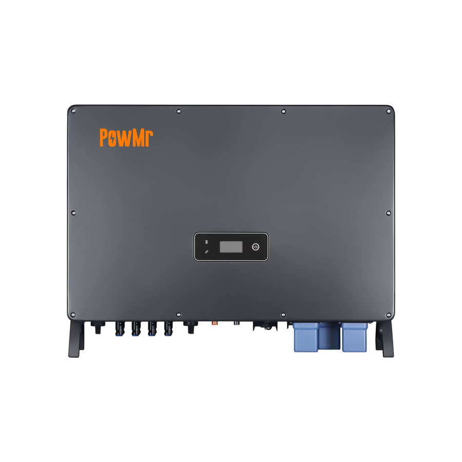 PowMr Hybrid-Solarwechselrichter 30 kW Dreiphasen On/Off-Grid Energiespeichermaschine IP65 Grau - Bild 6