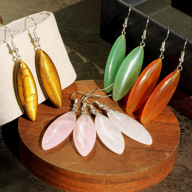 simiry Ohrringe, Teardrop, Kristall, Damen - Bild 1
