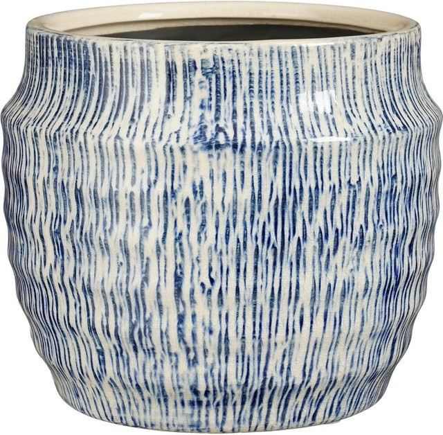 Mica Decorations Topf Martha Rund Blau Ø 17 cm - Bild 1